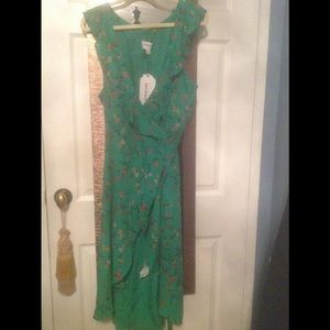 Vacation inspired Wrap dress  by high line